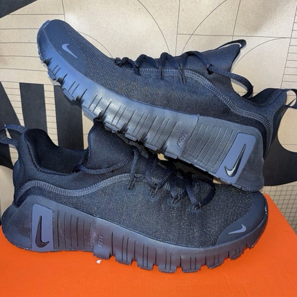 NEW Nike Free Metcon 6 Triple Black Anthracite FJ7127-003 Men's Size 11.5